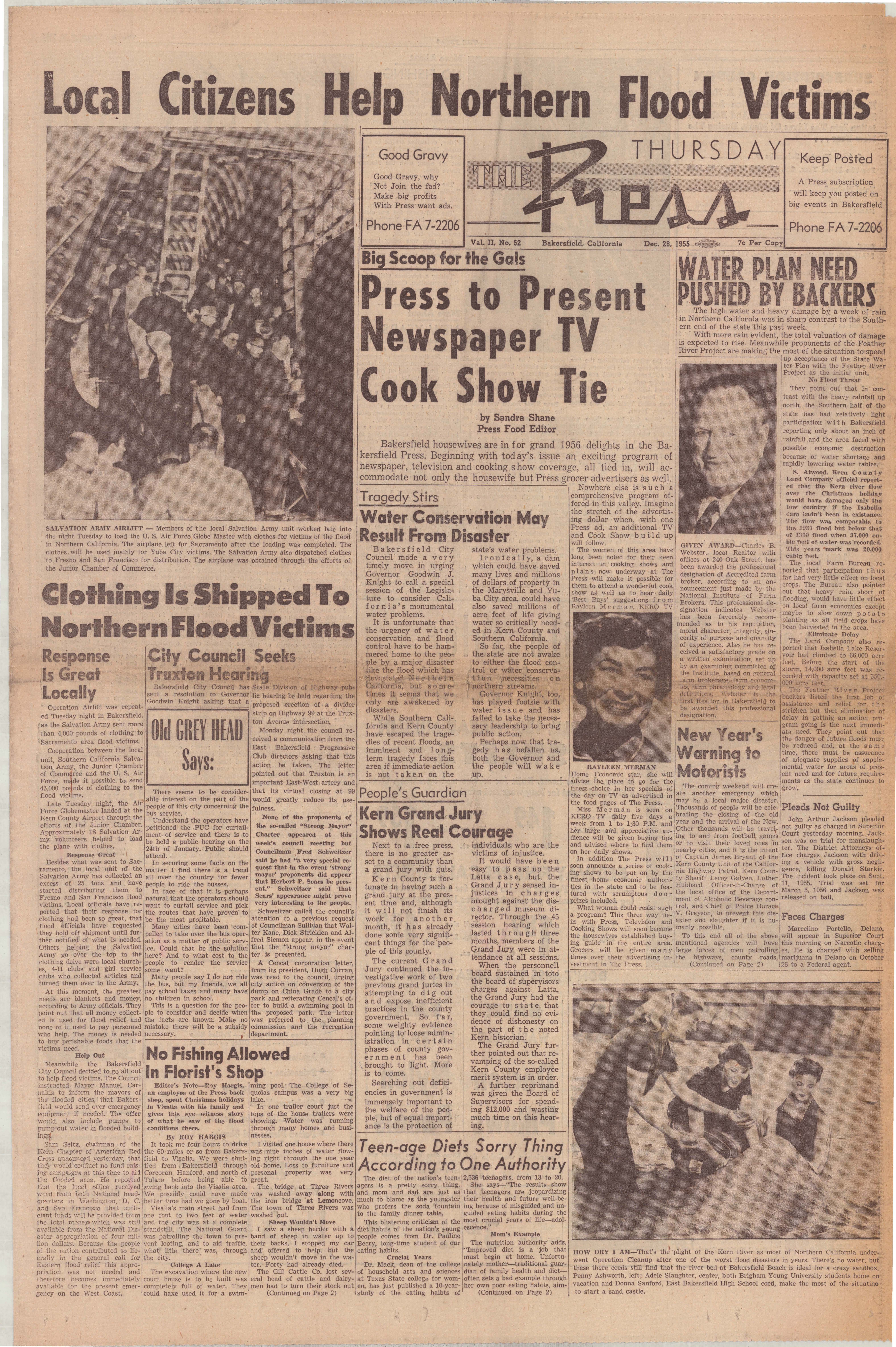 The Press Front Page